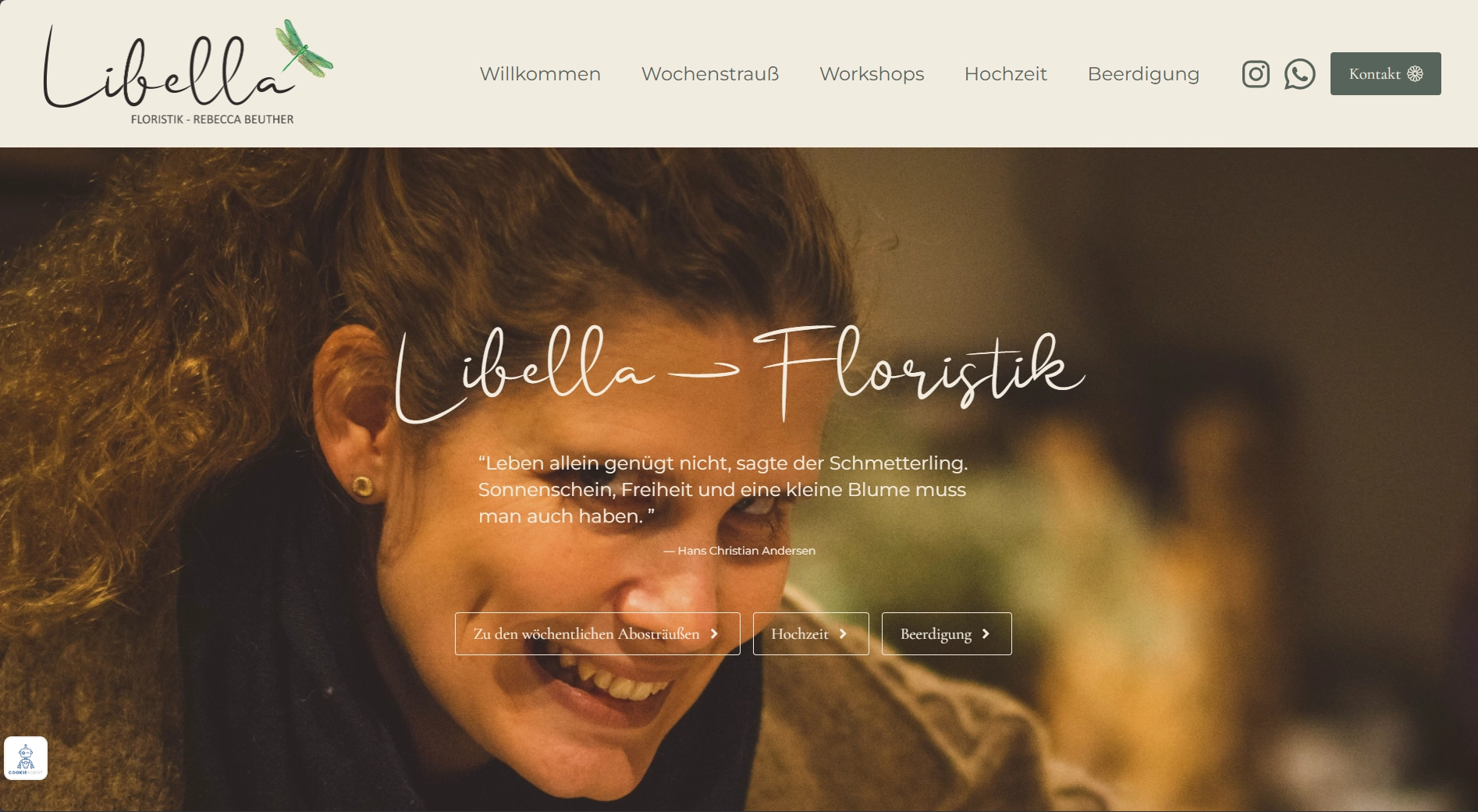 Libella Floristik Website